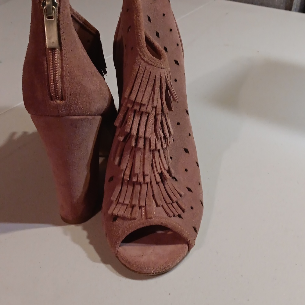 Women's suede booties - Picture 4 of 4